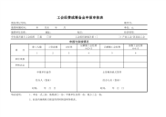 工会经费或筹备金申报审核表