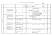 风险和机遇识别评价表