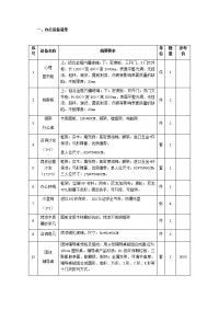 办公设备及装修