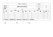 采购合同变更通知单