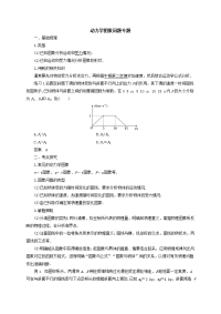 【物理】2019届一轮复习人教版动力学图象问题专题学案