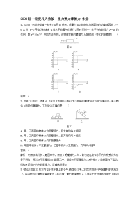 【物理】2020届一轮复习人教版   重力弹力摩擦力  作业