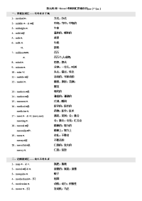 【英语】2019届人教版高考一轮复习作文专题之素养积累：9