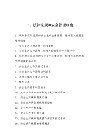 技能培训专题 烟花爆竹行业安标全套标准化文件资料