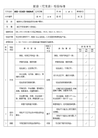 胶袋检验标准