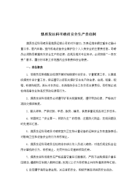 煤质发运科司磅员安全生产责任制