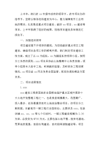 2020公司项目部上半年工作总结范文