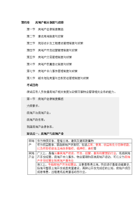物业管理基本制度与政策讲义 第22讲第四章房地产相关制度与政策