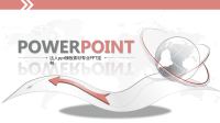 简约欧美大气风格PPT模板9