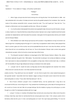 精编国家开放大学电大专科《英语阅读3》2024-2025期末试题及答案试卷号：2157