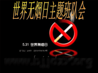 世界无烟日主题班队会-小学生无烟日主题队会，精品资料