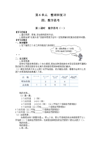 人教版小学六年级下册数学导学案4、数学思考-第1课时  数学思考（一）