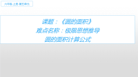 六年级数学上册课件-5 圆的面积-人教版 (2)