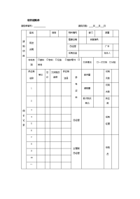 公司材料请购单