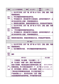 部编人教版语文小学六年级下册十六年前的回忆教案