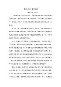 新部编版语文五年级上册-习作例文 教学反思2