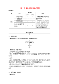 高考物理大二轮总复习与增分策略专题十五磁场及其对电流的作用