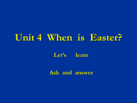 人教版PEP小学五年级下册英语教学课件-Unit4 A Lets learn&Ask and write