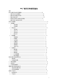 广场建设工程项目可行性研究报告