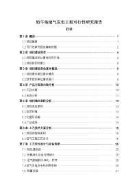 奶牛场沼气发电工程可行性研究报告