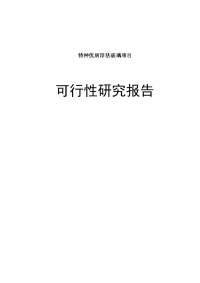 特种优质浮法玻璃项目 可行性研究报告