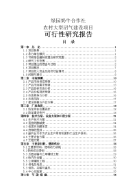 沼气池建设可行性研究报告