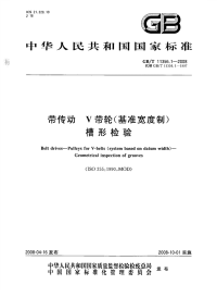 GBT11356.1-2008带传动V带轮(基准宽度制)槽形检验.pdf