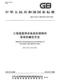 GBT20137-2006三相笼型异步电动机损耗和效率的确定方法.pdf