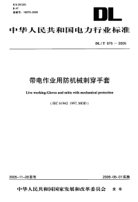 DLT975-2005带电作业用防机械刺穿手套.pdf