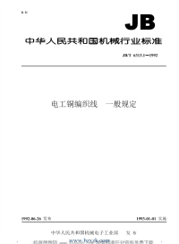 JBT6313.1-1992 电工铜编织线  一般规定 - 下载地址.pdf