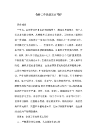 会计工作总结怎么写好