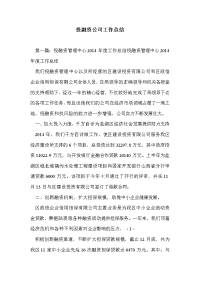 投融资公司工作总结