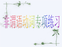 英语语法课件 非谓语动词专项