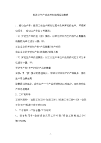 制造业生产成本控制实战经验集萃2