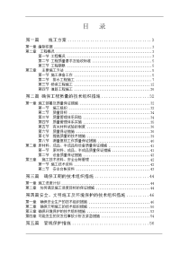 某工程排水施工组织设计