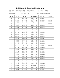 深入探析巢湖学院大学生素质拓展活动登记表