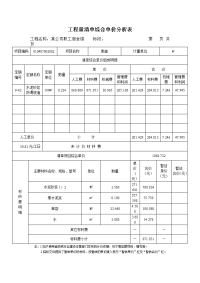 工程量清单综合单价分析表(16)坡道