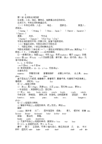 小学生英语语法汇编