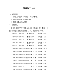 编织袋围堰施工方案