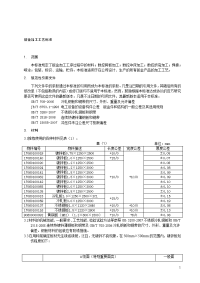 钣金加工工艺标准