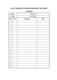 上海工程建设规范《居住建筑室内装配式装修工程技术规范》