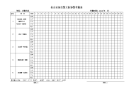 县公安局交警大队协警考勤表-----办公室doc