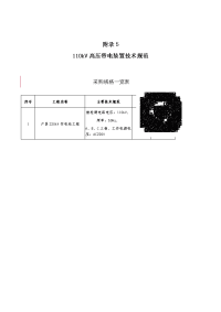 5-110kv高压带电装置技术规范书