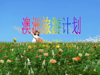 旅游计划ppt(电脑作业)