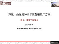 2011年全年营销推广方案