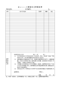 水电水利工程施工监理规范(dlt5111-2012)附表