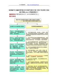 如何编写牛皮编织带项目可行性研究报告方案(可用于发改委立项与银行贷款+2013详细案例范文)