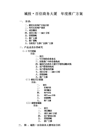 百新商务大厦推广方案221