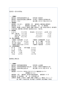 深圳一些建筑工程造价统计