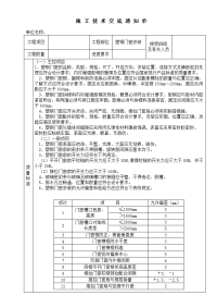 塑钢门窗技术交底